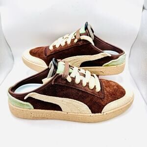 PUMA Ralph Sampson X Childhood Dreams Slip On Mens Brown Shoes Size 10 US